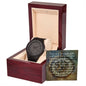 Men's Premium Sandalwood Watch with Leather Strap