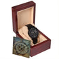 Black Chronograph Watch