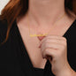Uniquely You Heart Name Necklace