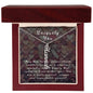 Uniquely You Vertical Name Necklace
