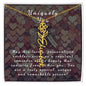 Uniquely You Birth-Flower Name Necklace