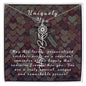Uniquely You Birth-Flower Name Necklace