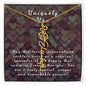 Uniquely You Birth-Flower Name Necklace