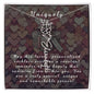 Uniquely You Birth-Flower Name Necklace