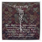 Uniquely You Birth - Flower Name Necklace - Distinctive Gifts