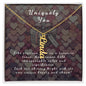 Uniquely You Precious Names Necklace