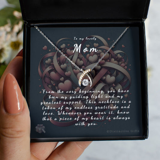 Wishbone Dancing Necklace (Mom)