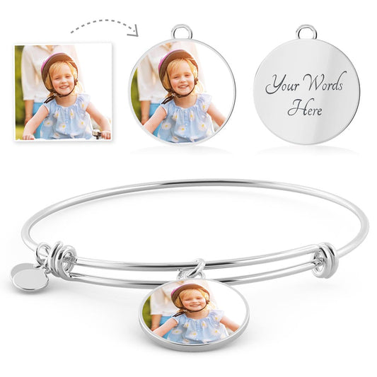 Circle Picture Bracelet